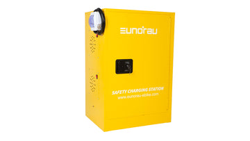 Eunorau Safety Charging Station 12 Gallon with 1 Smoke Alarm, 6 Charging Ports